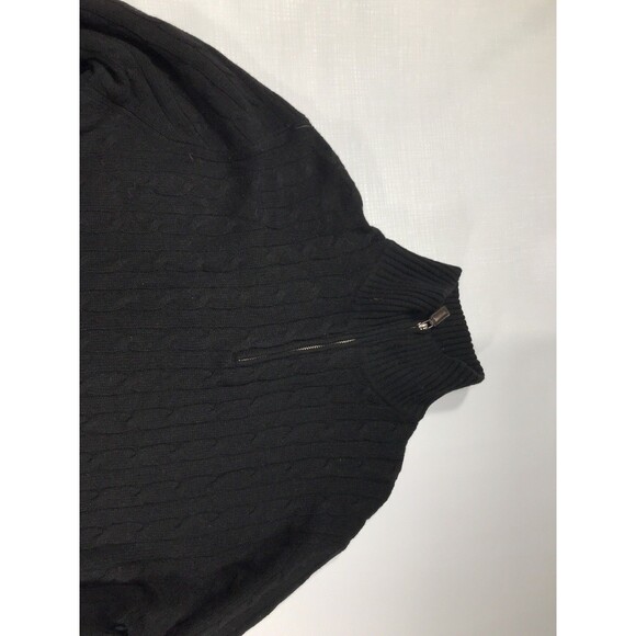 J Crew 1/4 Zip Sweater Wool Angora Rabbit Hair Blend Womens Size Large - Picture 3 of 8